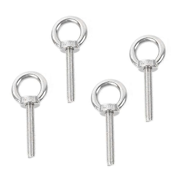 M10 4 Stk. M10 Øyebolter i Rustfritt Stål M10*40