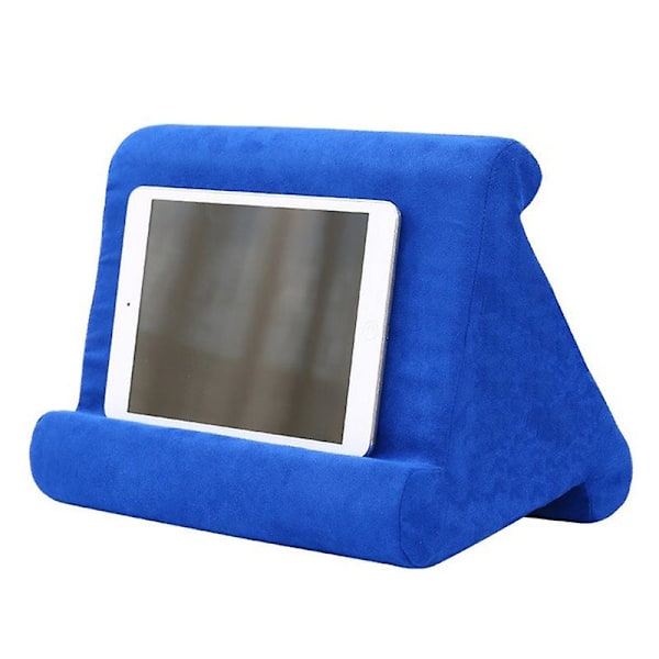 ZJ-01A Lat Telefonholder Tablett Lese Stativ Pute Uten Nett Lomme for iPhone 16 / 16 Ultra / Multicolor Sapphire