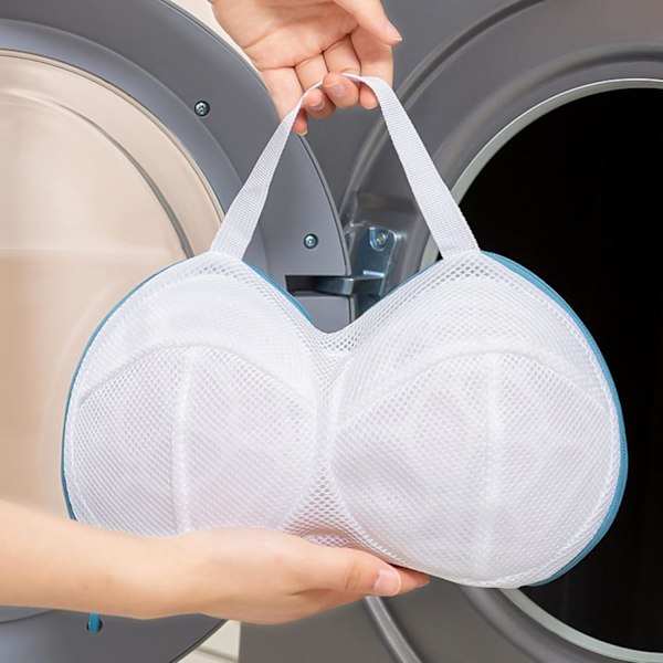 Tvättnät för BH, Underkläder, BH-tvättnät med dragkedja, 3-pack, A till C-kupor