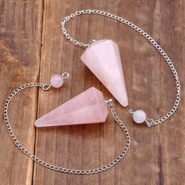 Rose Quartz -kiviheiluri, parantava, lahjapussin kanssa