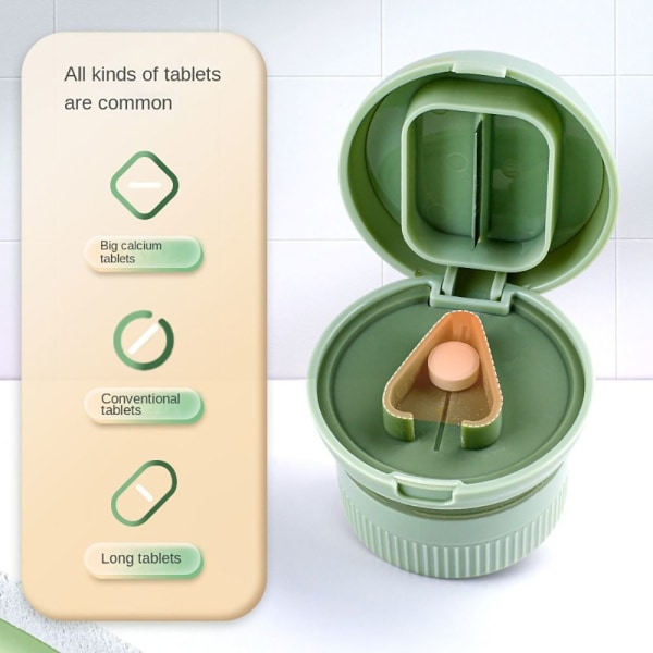 Pilleknuser Tablet knuser green