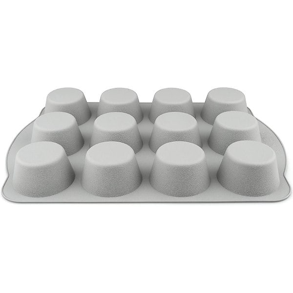 Komfort 12 muffinsform i silikon med håndtak - Form for muffins