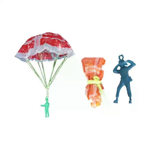 Käsin heitettävä laskuvarjo, käsin heitettävät lentolelut, lasten ulkolelut, peli, opettavainen lentourheilu, lasten hauskat ulkolelut B Color Random