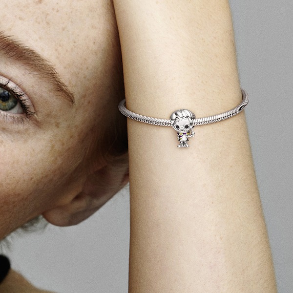 Pandora Harry Potter Sterling Sølv Vedhæng Charm 798626C01, Inkluderer Original Æske