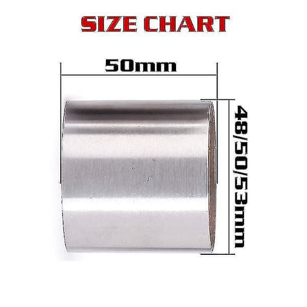 48mm 50mm 53mm Motorcykel Udstødning Katalysator Lyddæmper Db Killer Støjreduktion Til Akrapovic Til SC Til Yoshimura 53mm
