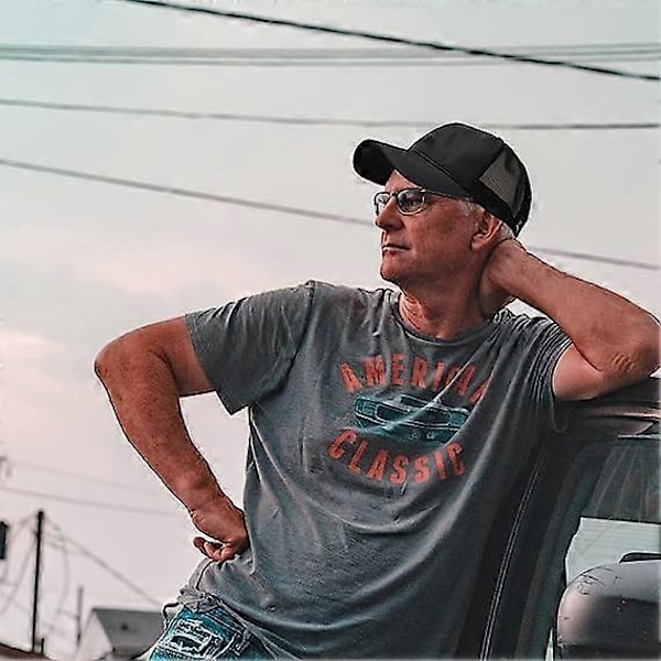 Mesh Hurtigtørrende Baseball Kasket Trucker Hatte Justerbar Hat sort