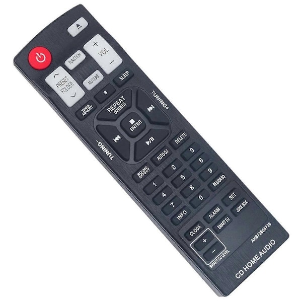 Kaukosäädin AKB73655739 LG:n kotiteatterijärjestelmille CM4550 CM8430 CM9940 CMS4340 CMS4540 OM5541 OM7550