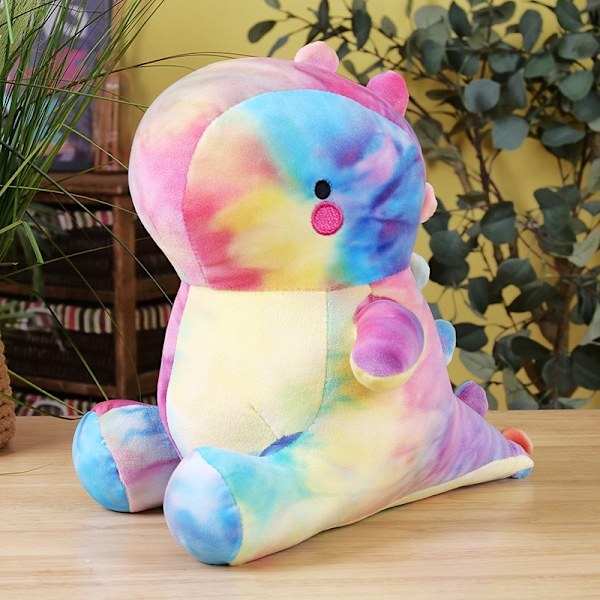 Søte Dinosaur Plysj Dyr, Fet Dinosaur Plysj Dyr Dukker, Myk Plysj Fyllt Dyr Dino Plysj, Bursdagsgaver 12 Tommer Colorful