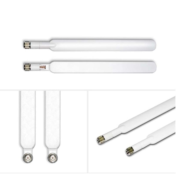 Extern Antenn 4G för Huawei B525 B535 B310 B315 Router 2 stycken vit