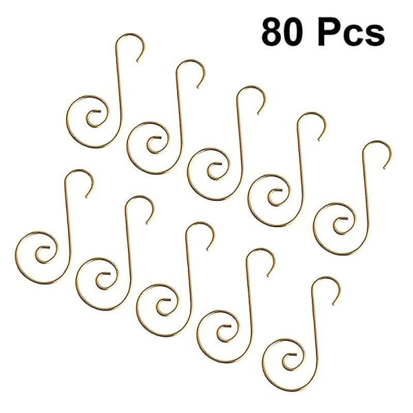 80 st trädhooks för ornament