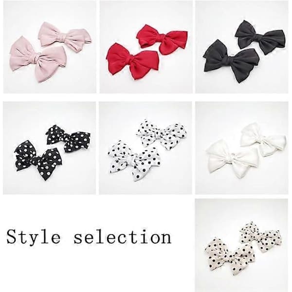 Sommerfugl sko clips, prikkede sko clips, aftagelige sko clips bleg Dot pattern