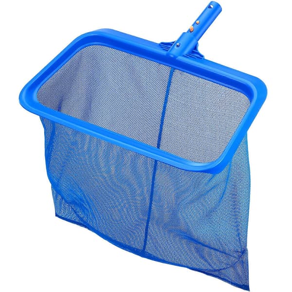 Overflade-Landing Nets, Professionel Swimmingpool Bundnet med Stor Kapacitet, Blå