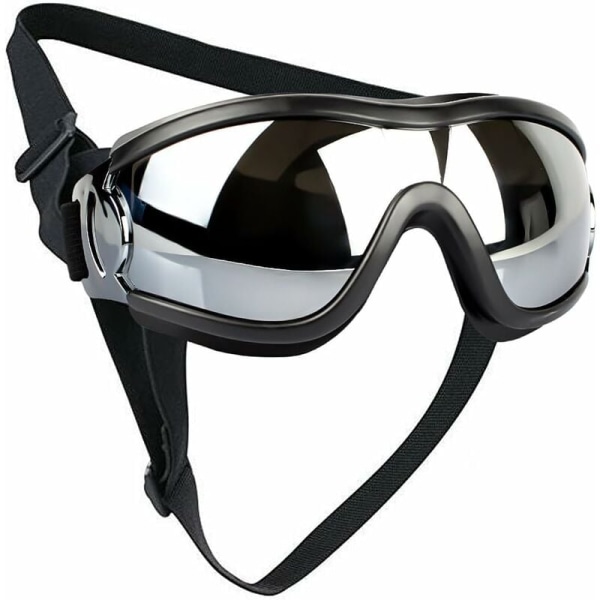 Foldable Pet Goggles Wind and UV Protection Veterinarian Recommended Goggles Black