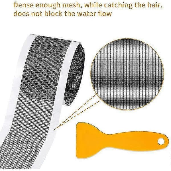 Duschavlopp Hårfångare Mesh Stickers, Hårfångare För Duschavlopp Stickers7cm*10m
