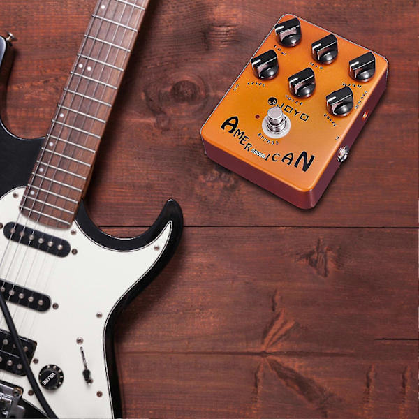 JOYO JF-14 Gitarr Effekt Pedal Högtalarsimulator Elektrisk Gitarr Overdrive Single Block Effektor