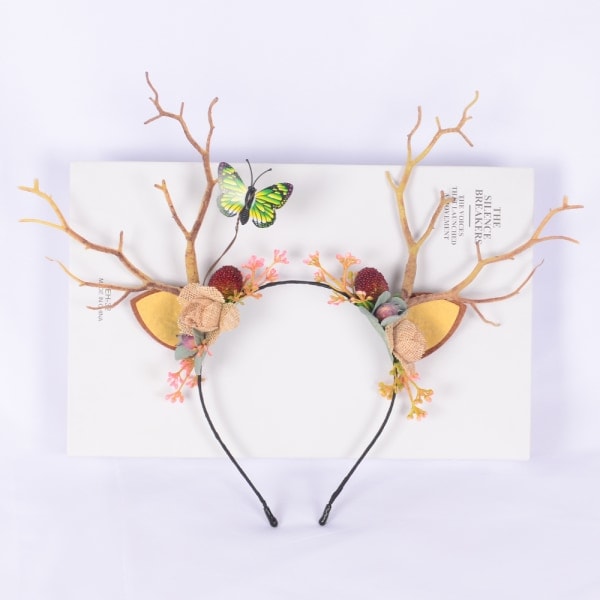 Julklappsbands med stor grenfjäril för vuxna och barn
