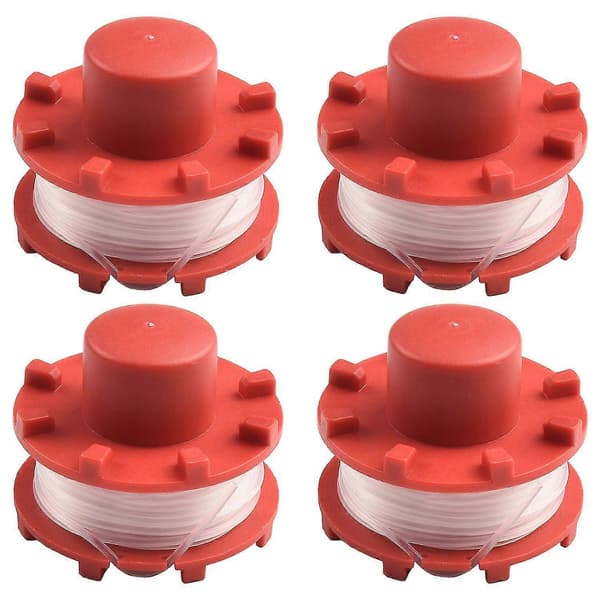 10 stk. 3405096 Spole til Einhell plæneklipper, erstatning for græstrimmer trådspole Multicolor 4pcs