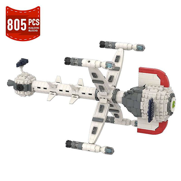 Moc Kaptajn Futured Comet Rumskib Byggeklodser Sæt Anime Højteknologisk Slagskib Mursten Model Samle Legetøj Børnegaver 805PCS