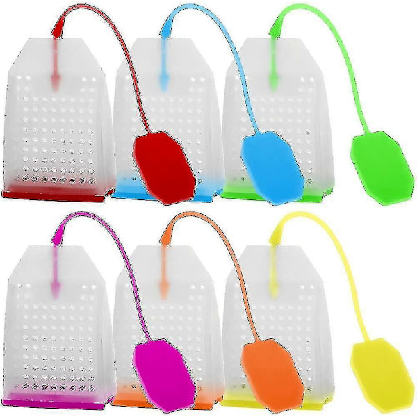 Silikone Te-infuser i Dele, Genanvendeligt Te-pose Filter