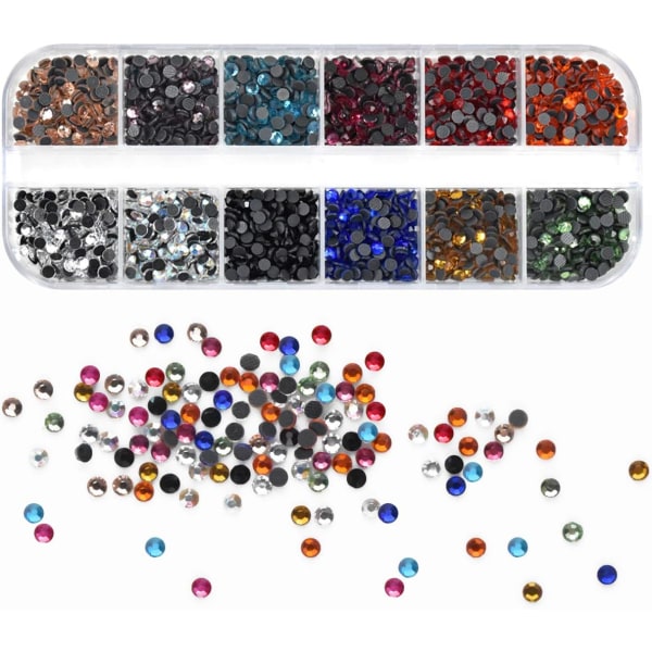 2160 Rhinestones Crystal Rhinestone Hot Rhinestones, Nail DIY