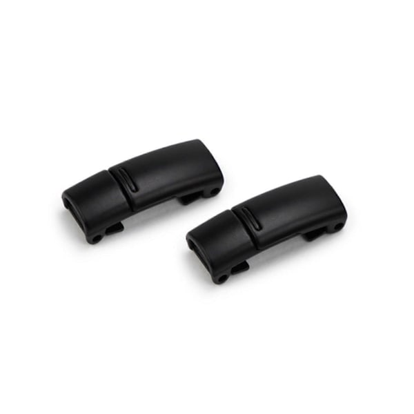 2 stk Lazy Magnetiske Metal Snorspænder Snøreløse Snorspænder Knapper Børn Voksne - SNNGV Black