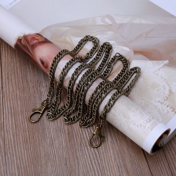 Metallkjedet Skulderstropp Crossbody for å Erstatte en Liten Håndveske