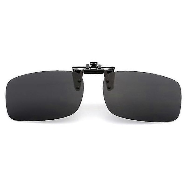 Clip-On Blålysfilter Briller - Kontor, Computer, Anti-UV, Træthedsreduktion - YuJia Black ash 1pair