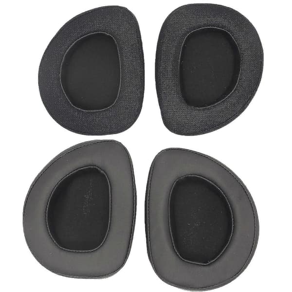 Erekksjonsputer for Asus Rog Delta Gaming Headset black protein leather