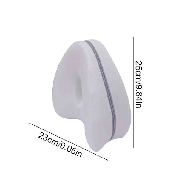 Smoothspine Alignment Pude, Lindrer Hoftesmerter & Iskias, Benpuder til Sovning White