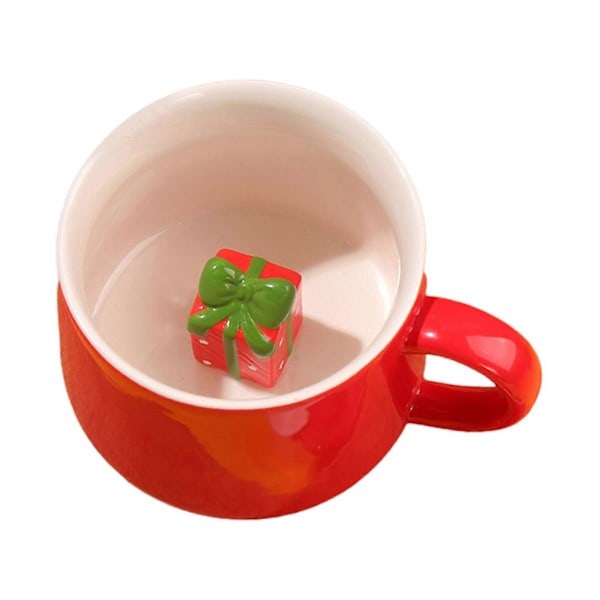 Keramisk Mælk Kaffe Krus Varm Chokolade Kop Julegaver til Børn Ven Familie Gift