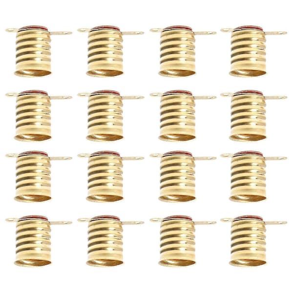 25 stk. pæresokkel E10 lysadapter E10 lampebase pærebaseadapter Frniature lampebase
