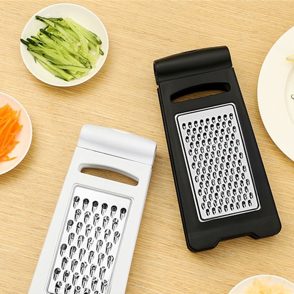 Mote Grater Grønnsakskutter Grønnsakslicer Allsidig Gadget Behandling Verktøy Grønnsakskutter for Fruktslicer White