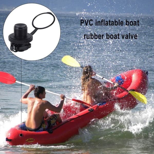 Kajakadapter, uppblåsningsventiladapter för båtluftpump för kajak