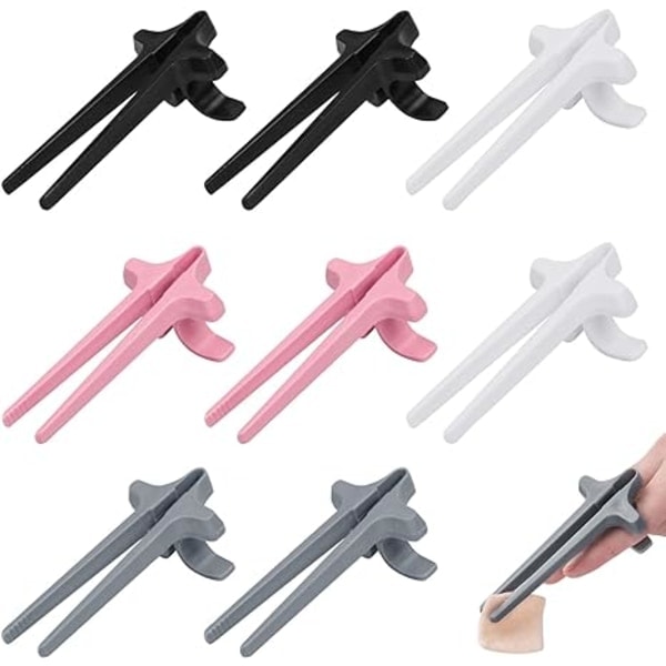 8 stk Fingerpinner, Snacks-Pinner for Spillere, Finger-Tang Chip-Pinner