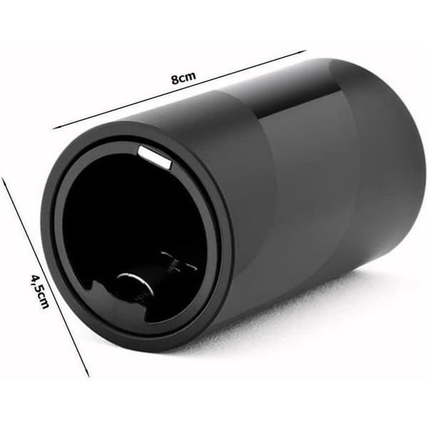 Automatisk magnetisk øloplukker, push-pull flaskeåbner, automatisk køkkentilbehør til hjemmet, sort