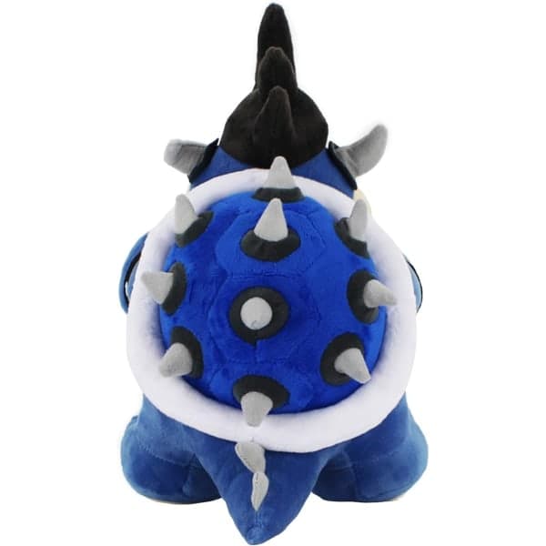 Super Mario Bowser Koopa mjukdjur, Mario plysch 30 cm blå