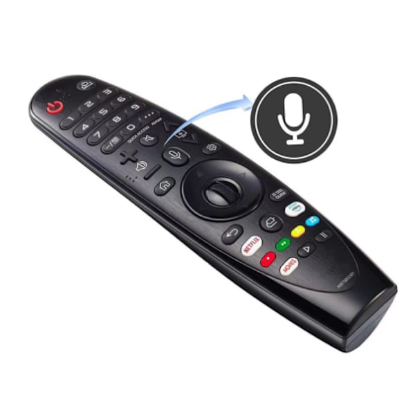 Lg Remote Magic Remote, yhteensopiva monien LG-mallien kanssa, Netflixin ja Prime Videon pikavalinnat With voice