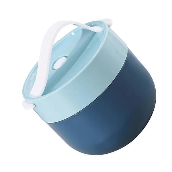 Bärbar frukostkopp soppkopp förseglad soppkopp rese rund design PP 1 set