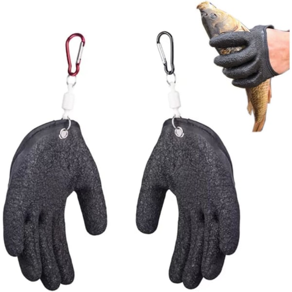 2st Fiskehandskar Halkfria Fisherman Protective Hands Professionella fiskehandskar