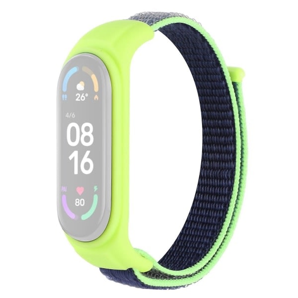 Nylon Sport Anti-Lost Bånd til Xiaomi Mi Band 3/Band 4/Band 5/Band 6/Band 7 med Ur