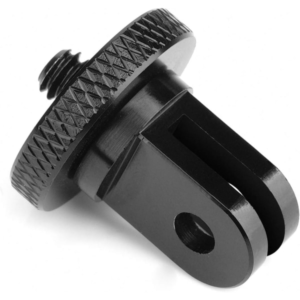 Stativfäste Adapter Kamerafäste Adapter 1/4\" -20 Stativadapter Kompatibel med Gopro Hero Sony Xiaomi yi Sjcam Actionkameror