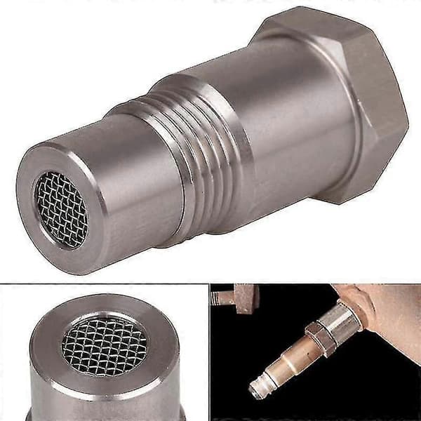 Oxygen O2 Sensor Adapter M18x1.5 för Bil Cel Fix Check Engine Light Eliminator