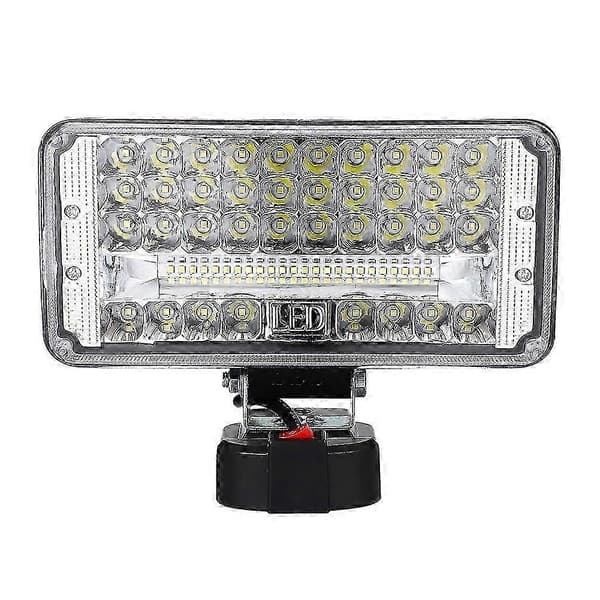 LED-ulkotyövalaisin USB-virtapankki taskulamppu Li-Ion-akkulampulle