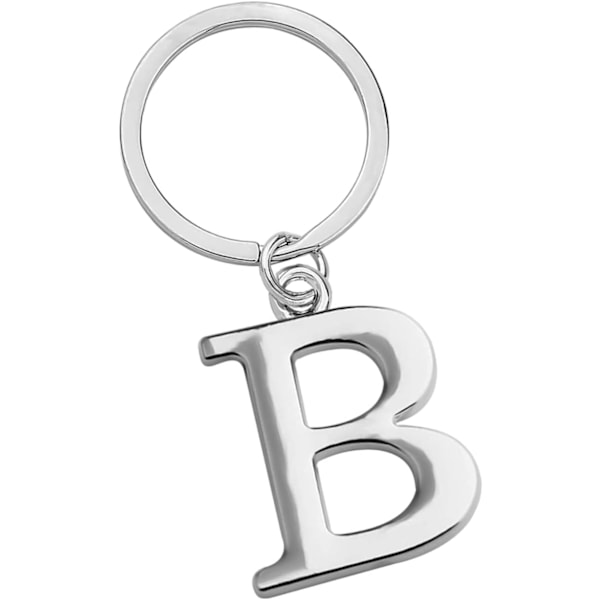 Nøkkelringbokstav - Initial Alphabet Key Ring Charm Bokstav B