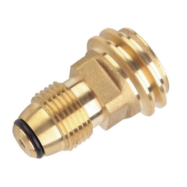 Propanbeholderadapter konverterer POL LP-tankserviceventil til QCC1 / Type1-slange eller regulator