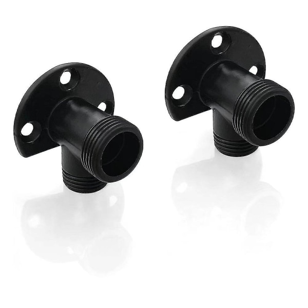 Matte Black Installation Kit For Connecting Hose For Exposed Faucet, Outdoor Shower System, Thermostatic Mixing Valve