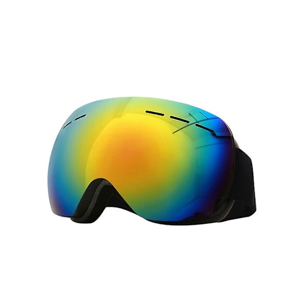 1 Set Snö Skidglasögon Dubbla Lager UV-skydd Justerbar Rem Vinter Anti-dimma Snö Skidglasögon För Utomhusbruk 3