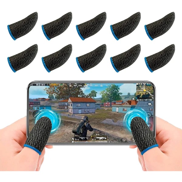 6-pack Newseego PUBG Mobile Spel Fingerhylsor Touch