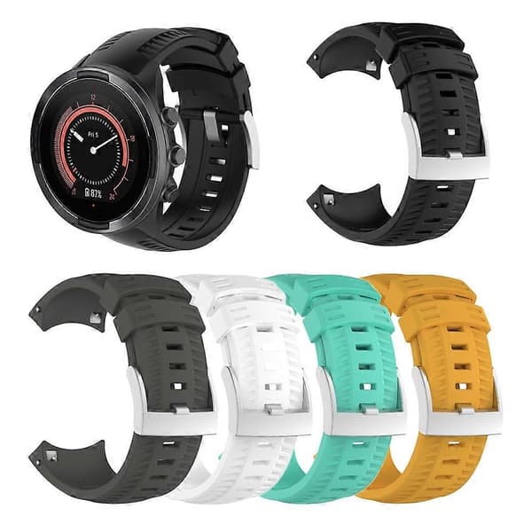 Silikoninen kellon ranneke SUUNTO 9 -kelloon