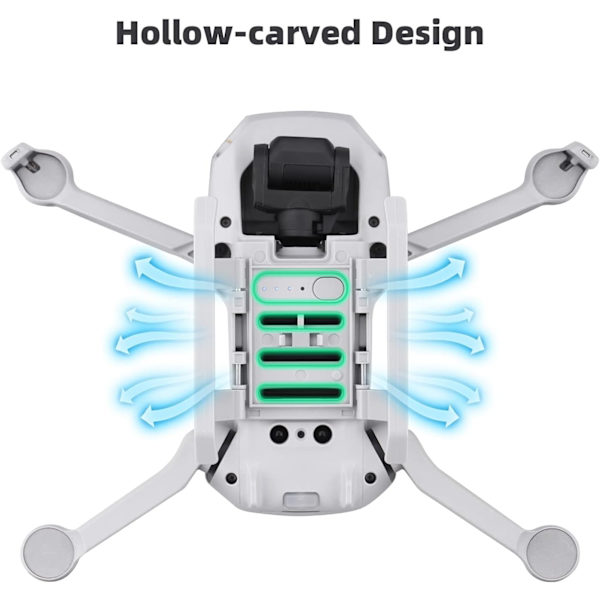 Mini 4K landningsställningsförlängningar för DJI Mini 2/Mini SE/Mavic Mini drönare hopfällbart höjdutökat ben tillbehör